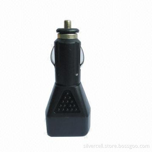 USB Car Charger for iPhone 5, RoHS Directive-compliant